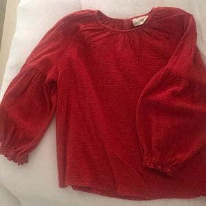 Red blouse by Universal Thread size large